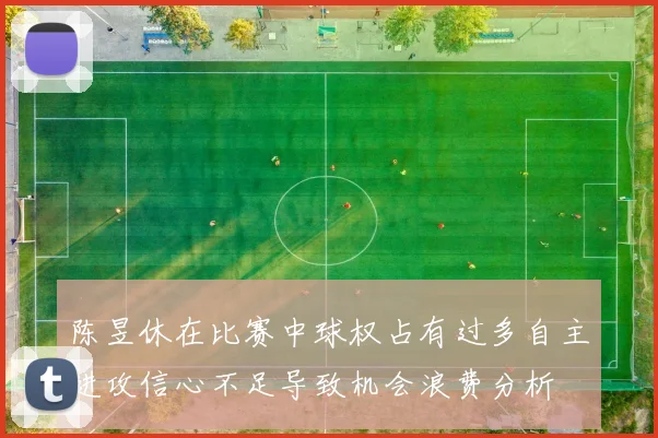 陈昱休在比赛中球权占有过多自主进攻信心不足导致机会浪费分析